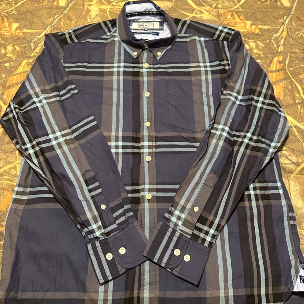 Man’s Outfitters CLARK PLAID CLASSIC BUTTON DOWN